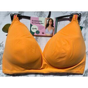 Kindly Yours Sustainable So Comfy Bra XXXL Blazing Orange Recycled Nylon